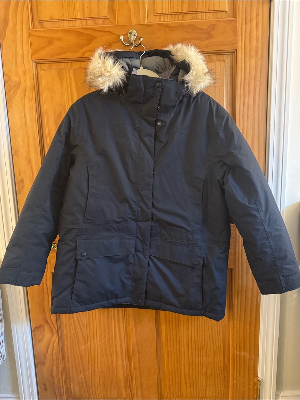 Women's Baxter State Winter Parka - Goose Down Jacket with Faux Fur Trim